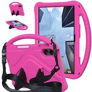 Kwamaz for Onn 12.1 inch Tablet Pro Case 2024 (Model: 100146663), EVA Shockproof Cover for Walmart Onn Surf 12.1'' Tablet Case, with Strap Handle, Pink
