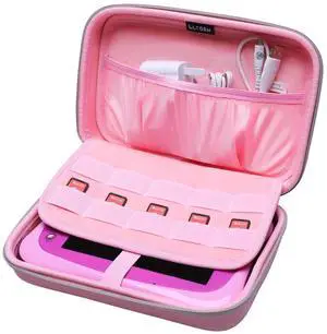 LTGEM Hard Case for Leapfrog LeapPad Ultimate Ready for School Tablet - Travel Protective Carrying Storage Bag (Pink)