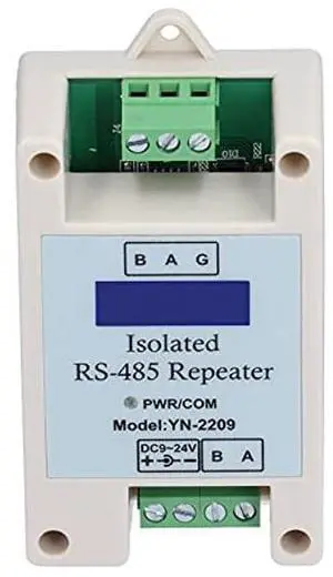 RS485 Repeater Optical Isolator Anti Thunder Optoelectronic Isolation High Speed Hub for Expand Distance