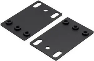 LiyaTech Rackmount 23 inch to 19 inch Rack Reduced Adapter, Black