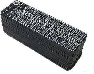 Low Voltage Labs GPIO Reference Board for Raspberry Pi Model A+, B+, Zero, 2, 3, 3B+, 4 (25 Pack)