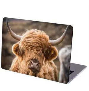 MINGDAO Compatible with MacBook Pro 13 inch, Hard Protective Shell with Keyboard Cover (M1 A2338 A2289 A2251 A2159 A1989 A1706 A1708, 2016-2020 Release) - Highland Cow - MC9818