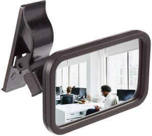Clip-On Rear View Mirror for PC Monitors or Anywhere by Modtek (4 Pack)