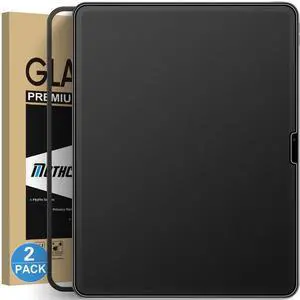 Mothca 2 Pack Matte Glass Screen Protector for iPad Air 13-inch M3 2025 / M2 2024 (7th/6th Generation) with Easy Installation Frame, Anti-Glare & Anti-Fingerprint Tempered Glass Film, Smooth as Silk