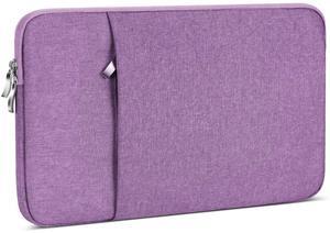 Purple 16.1 Inch Portable Monitor Case, Water Resistant Laptop Display Bag with Accessory Pocket, Size-15.3"x9.8"