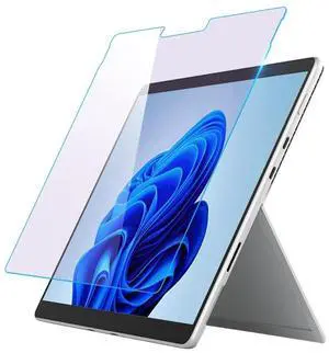 PERFECTSIGHT Anti Blue Light Screen Protector for Surface Pro 8 & Pro X 13 Inch, HD Clear Tempered Glass - Eye Protection, Anti Eye Fatigue, Easy Installation