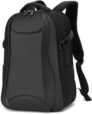 MT MOOTIME Durable Waterproof Travel Computer Backpack with RFID Pocket,Scratch Resistant Shell, Anti-Theft Lock and USB Charging Port, Black