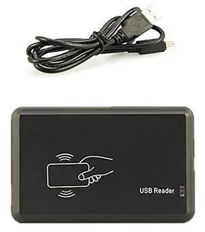 FissaiD RFID Reader Writer 13.56M Mifare 14443A USB Reader Reades Ntag S50 S70 Desfire EVx 4/7 Byte UID for Android Linux iOS Winx, S50/S70 Writer for Winx +2 Mifare Cards