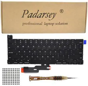 Padarsey Replacement Keyboard Compatible with MacBook Pro 13 inch A2289 Released 2020 US Layout+Keyboard Screws+Screwdriver