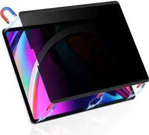 Peslv Magnetic Privacy Screen Protector for iPad Air 5th 4th Generation & iPad Pro 11(2018-2022), Removable Anti Blue Light Glare Spy Private Filter, Black Security Screen