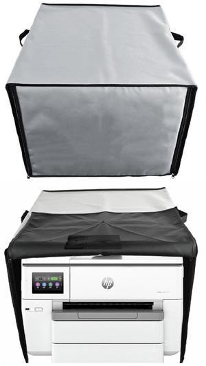 Heavy Duty Waterproof Printer Dust Cover For HP OfficeJet Pro 9730e/7740 Wide Format Wireless All-in-One Color Inkjet Printer (Silver Grey)