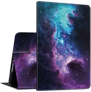 Case for Amazon Kindle Fire Max 11 Tablet (13th Gen, 2023 Release) 11" PU Leather Slim Folding Adjustable Stand Smart Cover with Auto Wake/Sleep for Fire 11 Max Tablet,Purple Nebula Space Galaxy