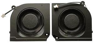 (1 Pair) New CPU GPU Cooling Fans Intended for Acer Predator Helios 300 PH315-55 PH317-56/ Nitro AN515-58 AN517-55 AN16-41 AN16-51 AN17-41 AN17-42 Series Laptop DC12V