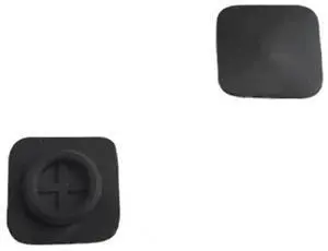 ruichuang 4pcs/Set Bottom Base Rubber Feet Foot Pads Replacment for Samsung Galaxy Book Pro 950XDB 950QDB 930XDB 935XDB Black