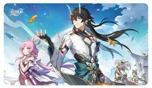 Honkai: Star Rail Themed Series Mouse Mat - Celestial Eyes Above Mortal Ruins