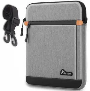 12.913 Inch Tablet Sleeve, Compatible with iPad Pro 13-inch/12.9-inch, Galaxy Tab S9 FE+ 12.4 / S9 FE 10.9, YKK Zippers, Detachable Strap, Hidden Handle