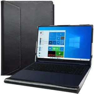 Alapmk Protective Case for Samsung Galaxy Book3 360 15/Galaxy Book3 15 NP750XFG/Galaxy Book2 Pro 360 15 np950qed/Galaxy Book2 Pro 15 NP950XED NP950XEE/Galaxy Book Pro 15 NP950XDB 15.6",Black