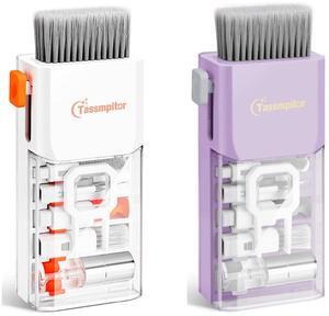 Keyboard Cleaner Laptop Cleaning Kit, Keyboard Cleaning Kit Laptop Cleaner, Electronics Cleaning Tool,White, Purple