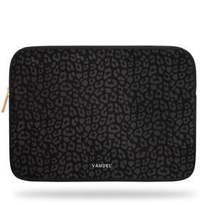 Vandel MacBook Air 13 inch Laptop Sleeve, Fits 13-13.3 inch Laptops: Neoprene MacBook Air & Pro Case, Chromebook, HP Soft Cover | Thin Computer Carrying Bag, Black Leopard Mac (M1 & M2) Pouch
