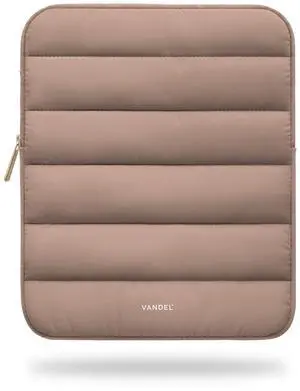 Vandel - The Original Puffy iPad Sleeve 9-11 Inch Tablet Sleeve, Brown i Pad Case for Women and Men, Cute iPad Air Pouch, 9 10 Inch, 11 Inch Bag