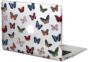 Velvet Caviar MacBook Air 13 inch Case Butterfly - Fits Model A2179 - Cute Clear Protective Hard Cases with Keyboard Cover