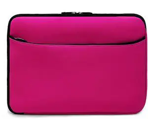15.6 inch Slim Laptop Sleeve for Samsung Galaxy Book Pro 360, Flex 15, Ion 15.6, Chromebook 4 Plus, Notebook 9 Pro, 7 Spin Force, 5 (Pink)