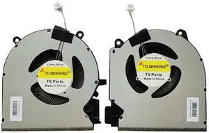 TXLIMINHONG New Compatible CPU and GPU Cooling Fan for HP Victus 16-D 16-E 16-e0011ns TPN-Q263 Series M75720-001 M75721-001 M75722-001 M75723-001 EG75070S1-C700-S9A EG75070S1-C710-S9A DC5V 60W Fan