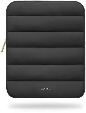 Vandel - The Original Puffy iPad Sleeve 9-11 Inch Tablet Sleeve, Black i Pad Case for Women and Men, Cute iPad Air Pouch, 9 10 Inch, 11 Inch Bag