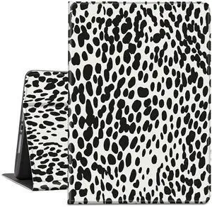 TSNJTBDL Case for All-New Kindle Fire HD 8 & 8 Plus Tablet (12th Generation-2022 Release) 8" Cow Pattern Pattern Durable Premium PU Leather Adjustable Stand Cover with Auto Wake/Sleep