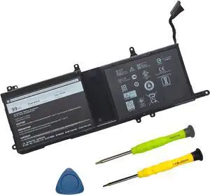 9NJM1 Laptop Battery for Dell Alienware 15 R3 R4 17 R4 R5 Series Dell ALW17C Series 0546FF 0HF250 44T2R HF250 MG2YH 0MG2YH, Dell P31E P69F Series 11.4V 3-Cell