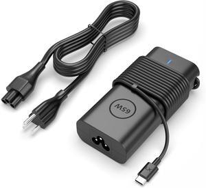 Replacement for Dell Laptop Charger USB C,65W AC Adapter fit for DELL XPS 13 /DELL Chromebook 3100 3400/ DELL Latitude 5420 5400 HA65NM190 Laptop Supply Cord