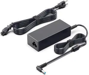 90W 65W AC Adapter Charger Fit for Dell Laptop Latitude Inspiron Series, 10Ft Flexible Power Cord, Charging Light, 19.5V 4.62A, 4.5mm and 7.4mm