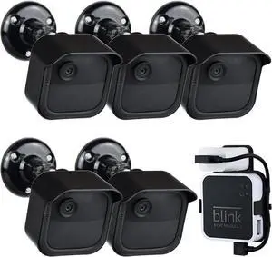 All New Blink Outdoor 4th & 3rd Gen Camera Mount Bracket,5 Pack Full Weather Proof Housing/Mount for Blink Outdoor Cameras Security System(Blink Camera not Included)