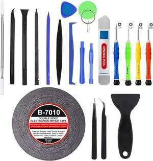 MMOBIEL 21 in 1 Professional Screwdriver Repair Opening Tool Kit for Various Smartphones/iPad/PC and Notebook Types