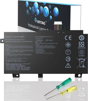 B31N1726 Battery Replacement for Asus Laptop FX80 FX86 TUF FX505GT FX505GM FX505GE FX505GD FX505DT FX505DV FX505DY FX505 FX504GD FX504GE FX504GM FX504G FFX80 FX80GD FX80G A41LK9H B31BNEH B31N1726 Battery Replacement for Asus Laptop FX80 FX86 TUF FX505GT FX505GM FX505GE FX505GD FX505DT FX505DV FX505DY FX505 FX504GD FX504GE FX504GM FX504G FFX80 FX80GD FX80G A41LK9H B31BNEH