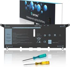 DXGH8 Laptop Battery Compatible with Dell XPS 13 9380 9370 7930 Inspiron 13 7391 7390 7490 7000 5391 5390 Latitude E3301 3301 Vostro 5391 5390 P82G001 0H754V H754V 7.6V 52Wh