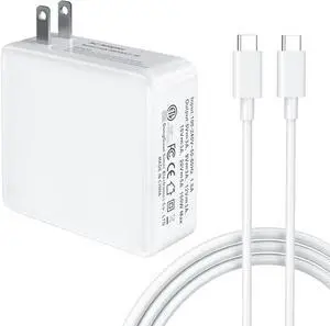 USB C Laptop Charger 100W GaN Fast Charging Universal Replacement for MacBook Charger, HP, Dell XPS, Lenovo, Acer, ASUS, MSI Computer Tablet Phone Type C AC Adapter Power Cord 6.5ft 5A 45W 36W PD 3.0