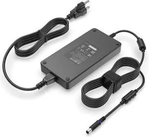 10FT 240W Charger (UL Safety Approved) Fit for Dell Alienware M15 R3 R4 R2 R5 R6 R7 M17 R5 R2 R3 R4 M16 R2 G15 G16 G5 G7 15 R2 R3 17 R3 X15 X16 R1 X17 Gaming Laptop Charging Power Supply AC Adapter