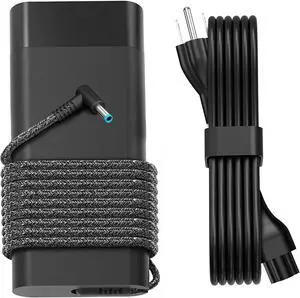 200W Laptop Charger Fit for Original HP Omen Pavilion Gaming 15 16 17 15t 17t ZBook Fury Create Studio 15 17 G3 G4 G5 G6 G7 G8 Envy 15 2020 TPN-DA10 L00818-850 Power Supply Cord AC Adapter