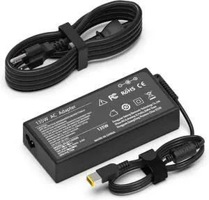 135W Original Replacement Laptop Charger Fit for Lenovo Thinkpad X1 P1 P15v T15p T16 2nd 3rd 4th Yoga 9i ADL135NLC3A Slim Tip 4X20E50558 Lenovo Ideapad Gaming L340 3-15 Lenovo Dock Power Supply Cord