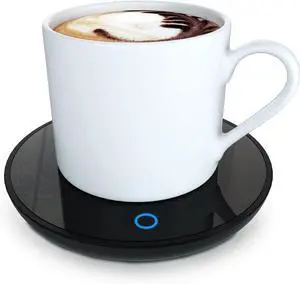 Mug & Tea Warmer - 2 Temp. Settings, Portable, Beverage Warmer for Office & Desk Mug & Tea Warmer - 2 Temp. Settings, Portable, Beverage Warmer for Office & Desk