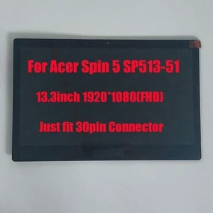 13.3inch FHD Lcd Touch Screen Assembly for Acer Spin 5 SP513-51 30pin Connector 13.3inch FHD Lcd Touch Screen Assembly for Acer Spin 5 SP513-51 30pin Connector