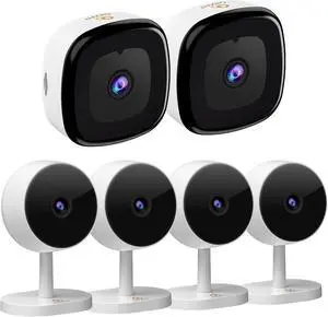 Girafit 2K Window Camera (2 Pack)+5GHz & 2.4GHz Indoor Camera (4 Pack) Girafit 2K Window Camera (2 Pack)+5GHz & 2.4GHz Indoor Camera (4 Pack)