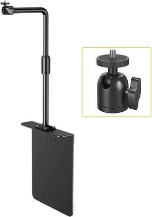 Gadpiparty Projector Stand Projector Bracket Household Bedside Sofa Hidden Clip Free Universal Frame Wall Mounted Projector Hole Free Bed Wall Stand Projector Mount(B)