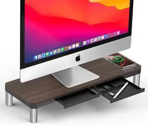 TobenONE MacBook Docking Station 10 in 1 (Monitor Stand), USB C Docking Station with 4K@60Hz HDMI, 100W Power Supply, 5 USB Ports, Ethernet, for MacBook Pro/Pro Max/Air/M1 M2 M3 M4, iMac, Mac mini