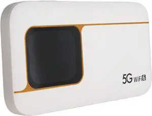 5G Mobile Hotspot, 2.77 Gbps Download & 1.25 Gbps Upload Pocket WiFi with Sim Card Slot, Supports 16 Devices WiFi 6 Mobile Hotspot Router for Home Travel