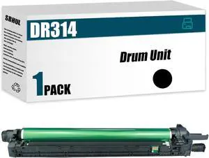 DR314 Drum Unit (with chip) Compatible for Konica Minolta bizhub 368e 458e 558e 658e Printer, High Yield 285000 Pages, Convenient to Install Eco AACJ0RD(Black)