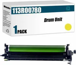 113R00780 Drum Unit (with chip) Compatible for Xerox VersaLink C7020 C7025 C7030 Printer, High Yield 80000 Pages, Convenient to Install Eco (Yellow)