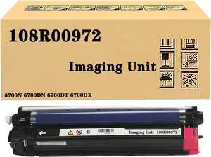 Compatible for Xerox 108R00974 108R00971 108R00972 108R00973 Imaging Unit, Large Capacity Work with Phaser 6700N 6700DN 6700DT 6700DX Printer, High Yield 50,000Pages Magenta