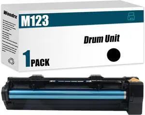 M123 Drum Unit (with chip) Compatible for Xerox WorkCentre M123 M128 133 Pro 123 128 133 CopyCentre C123 C128 133 Printer, High Yield 60000 Pages, Convenient to Install Eco 013R00589(Black)